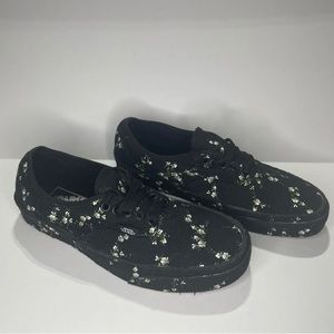 Vans Midnight Floral Authentic 8.5